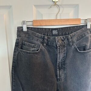Black BDG High Waisted Mom Jean